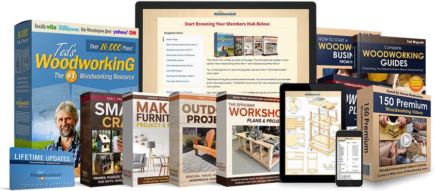 TedsWoodworking complete plans package